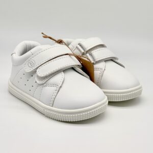 Zapatillas Bebé Piel Blancas
