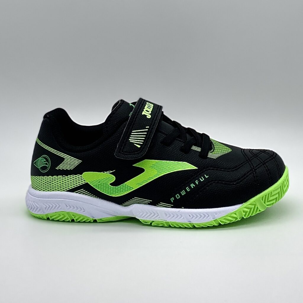 Zapatillas Joma Futbol Sala Niño y Niña Negro