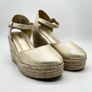 Sandalias Refresh Cuña Doradas