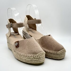 Sandalias Refresh Cuña Taupe