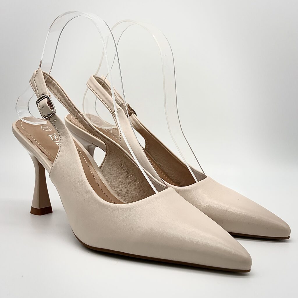 Zapatos Salón Beige