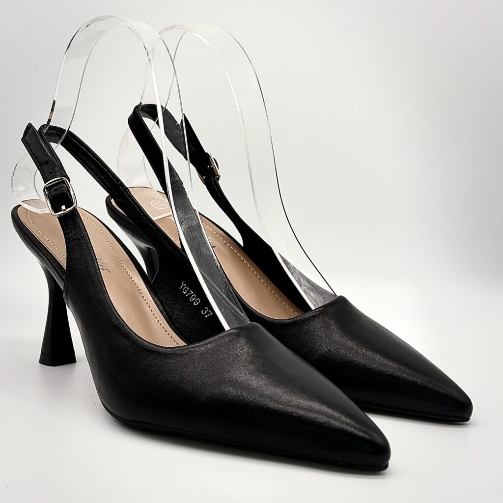 Zapatos Salón Negro