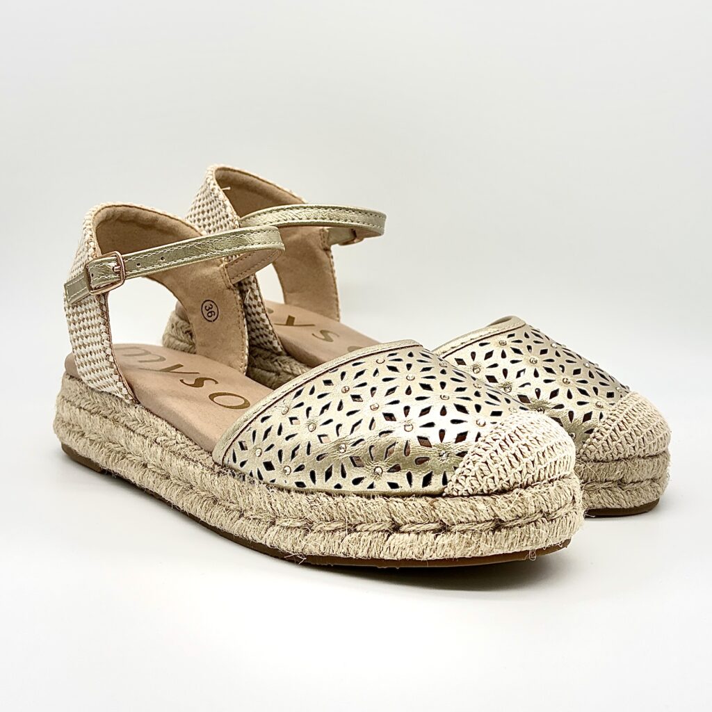 Zapatillas Esparto Mysoft Plana