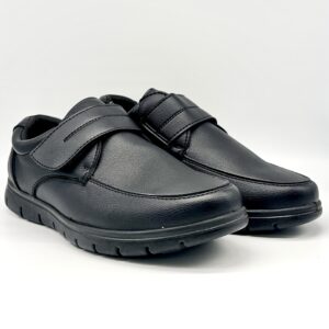 Zapatos Clasicos Hombre Velcro